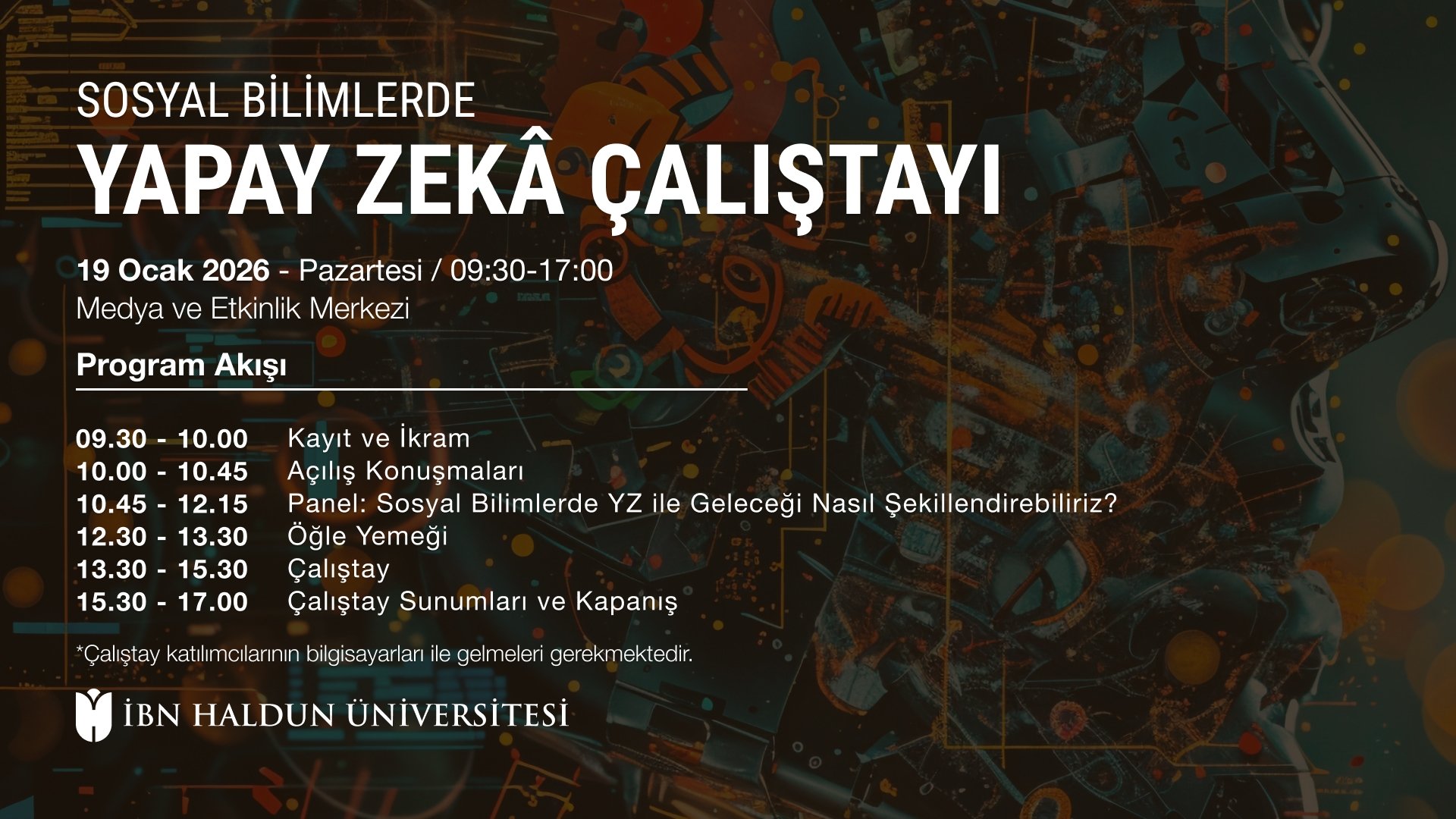 Sosyal Bilimlerde Yapay Zekâ Çalıştayı