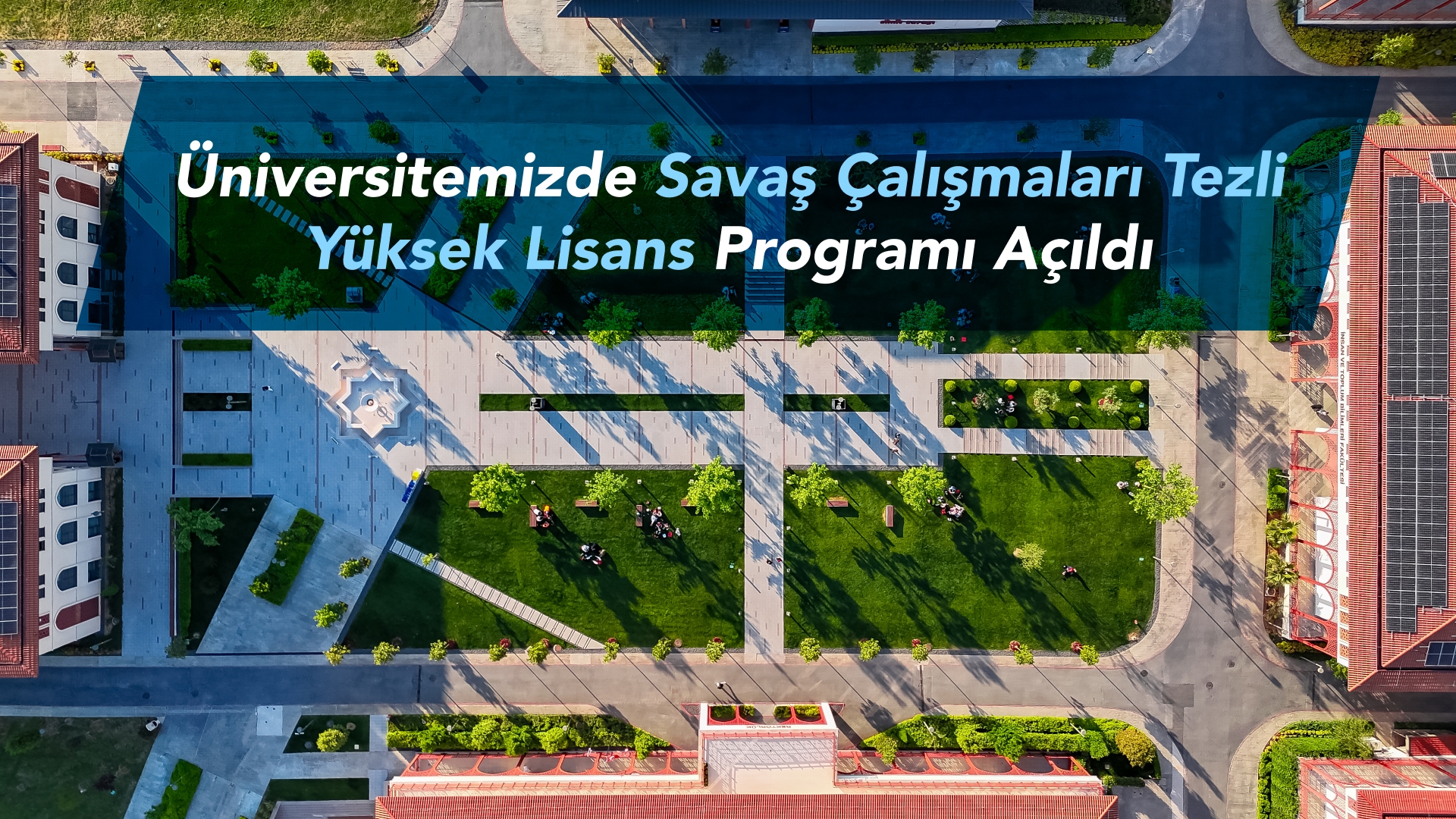 MA in War Studies Program Opened at Our University