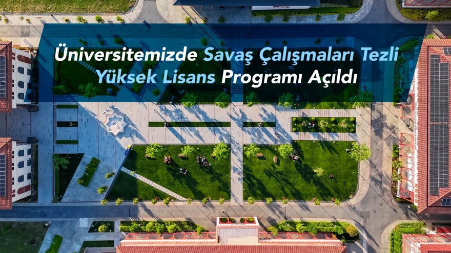 MA in War Studies Program Opened at Our University