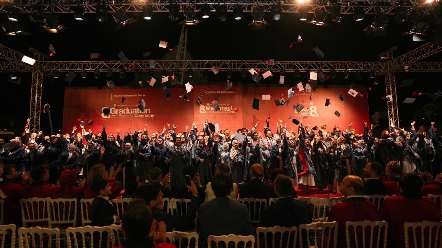 Our 8th Graduation Ceremony Was Held with the Honor of the Republic of Türkiye Directorate of Communications Head Prof. Burhanettin Duran