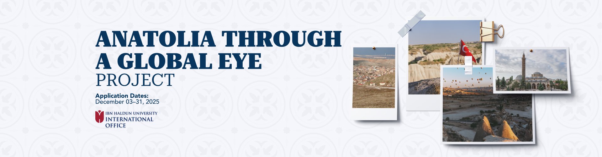 Applications for Anatolia Through a Global Eye Project Are Now Open!