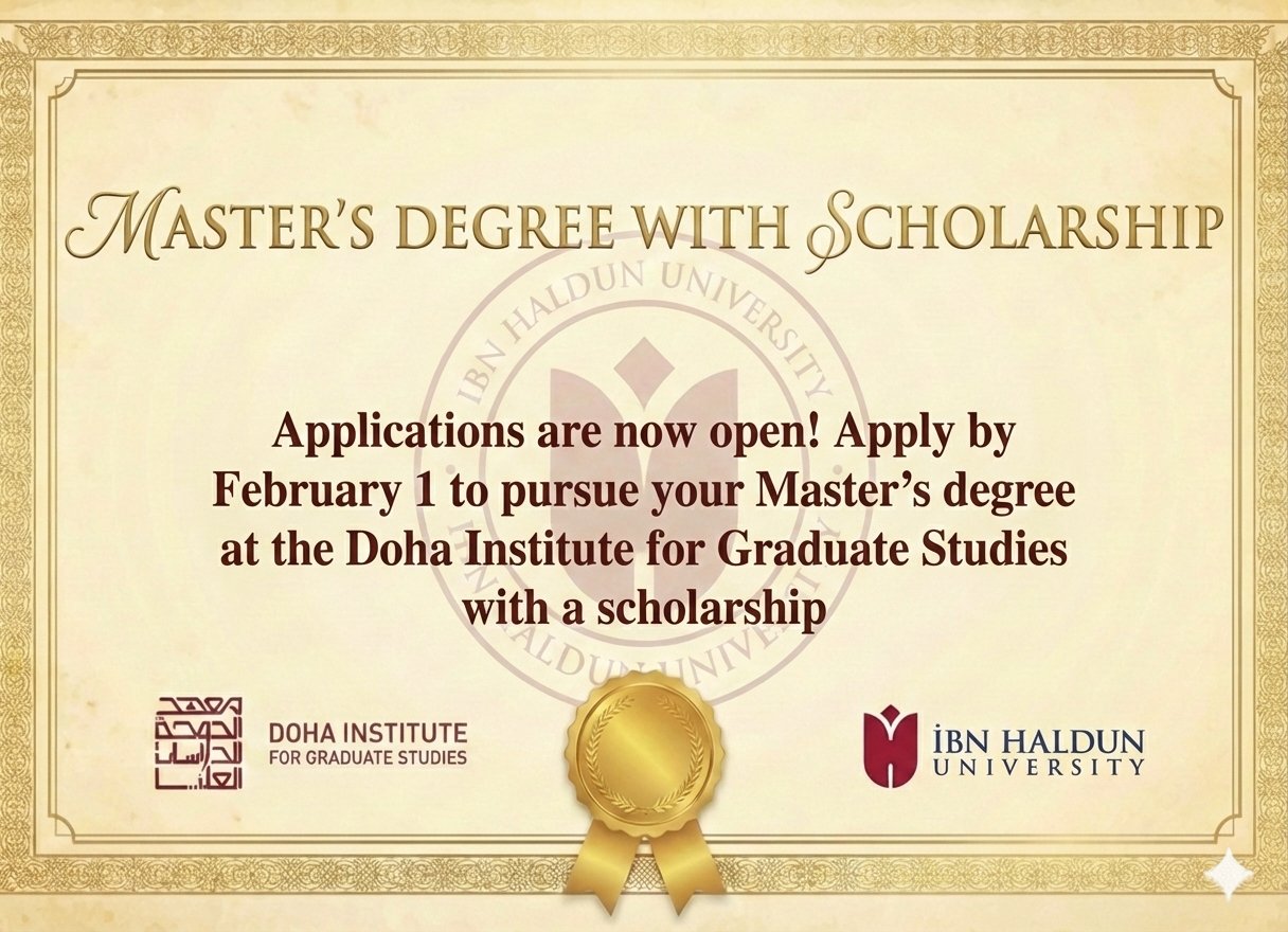 Doha Institute for Graduate Studies (Doha Lisansüstü Eğitim Enstitüsü) Yüksek Lisans Burs Başvuruları Başladı!