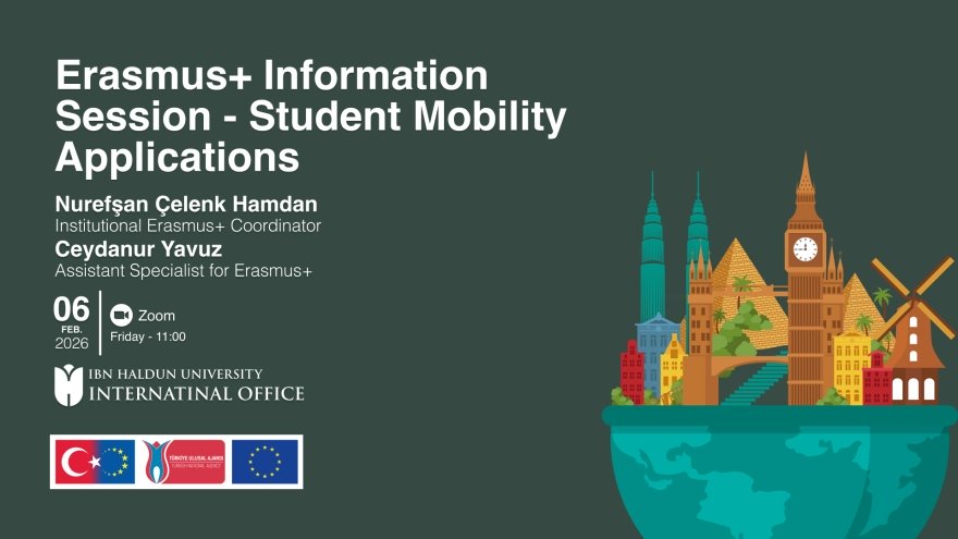 Erasmus+ Information Session for 2025-2026 Academic Year Spring Semester