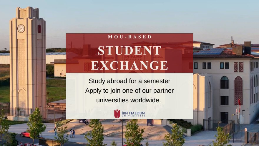 Applications for MoU-Based Exchange Program Started!