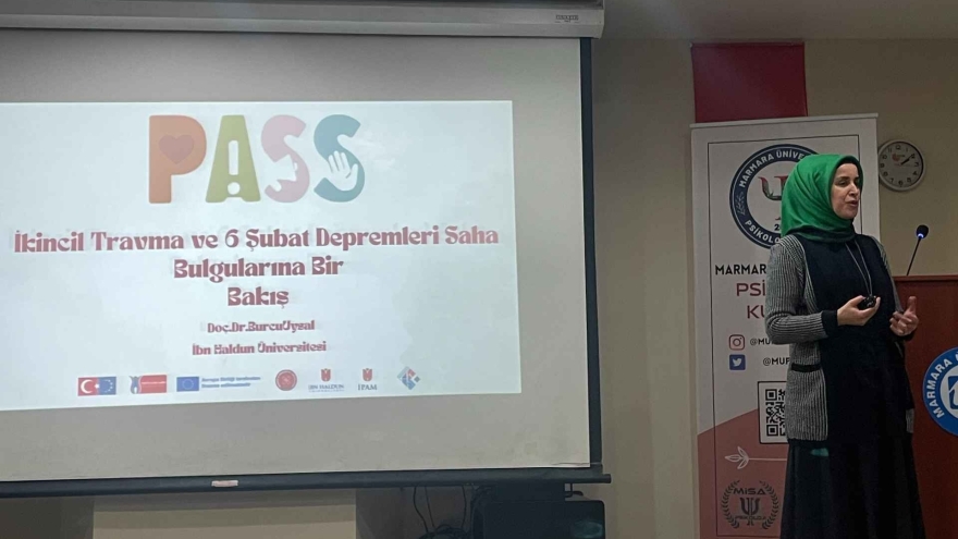 Doç. Dr. Burcu Uysal, PASS Projesi Bulgularını Marmara Üniversitesi’nde Paylaştı