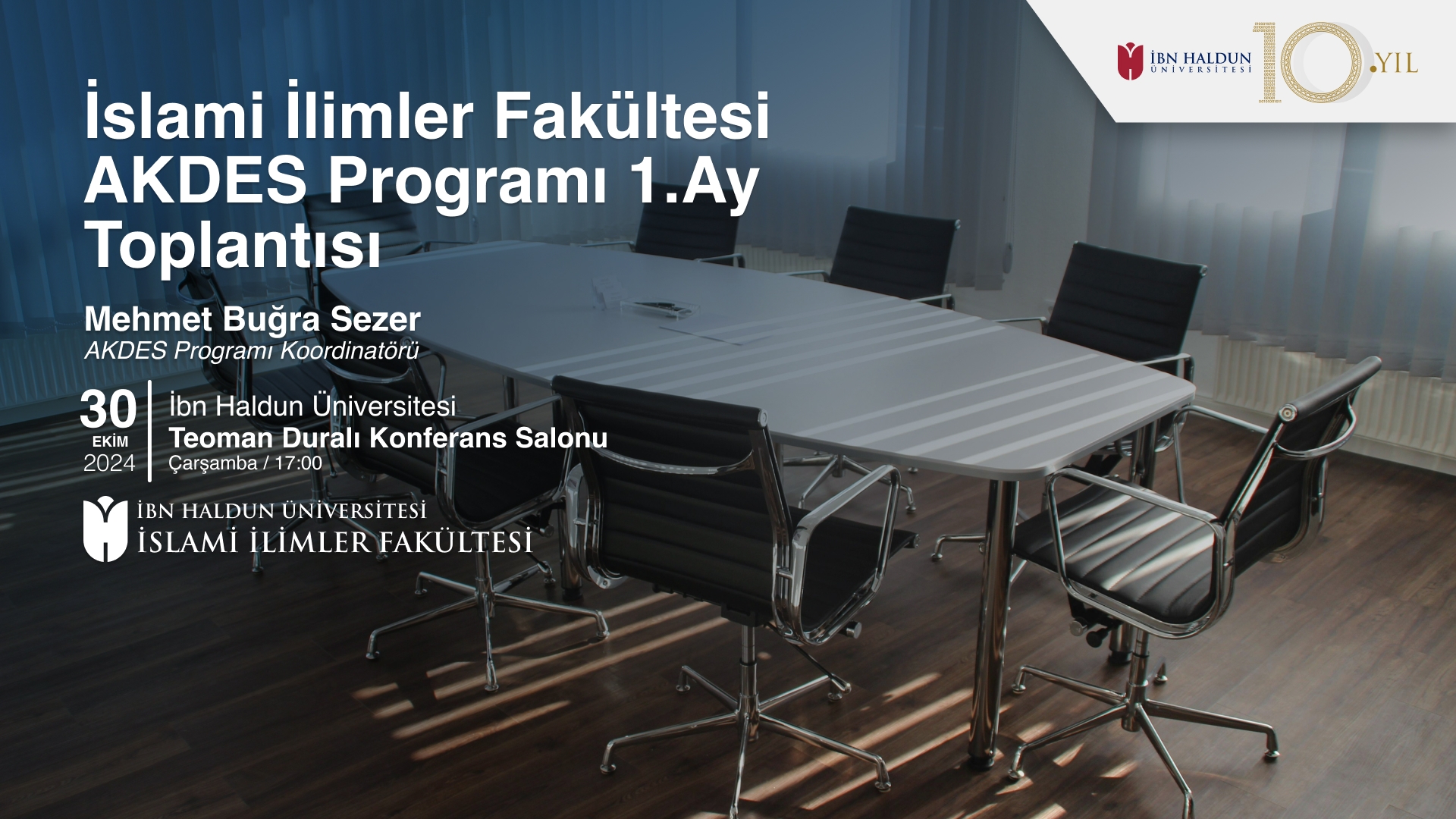 AKDES Programı 1.Ay Toplantısı