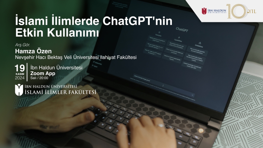 İslami İlimlerde ChatGPT'nin Etkin Kullanımı