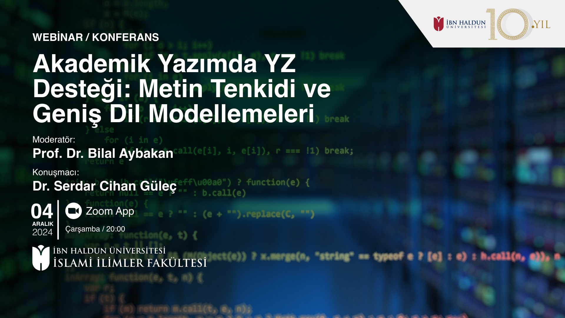 Akademik Yazımda YZ Desteği: Metin Tenkidi ve Geniş Dil Modellemeleri