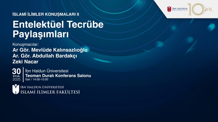 Entelektüel Tecrübe Paylaşımları
