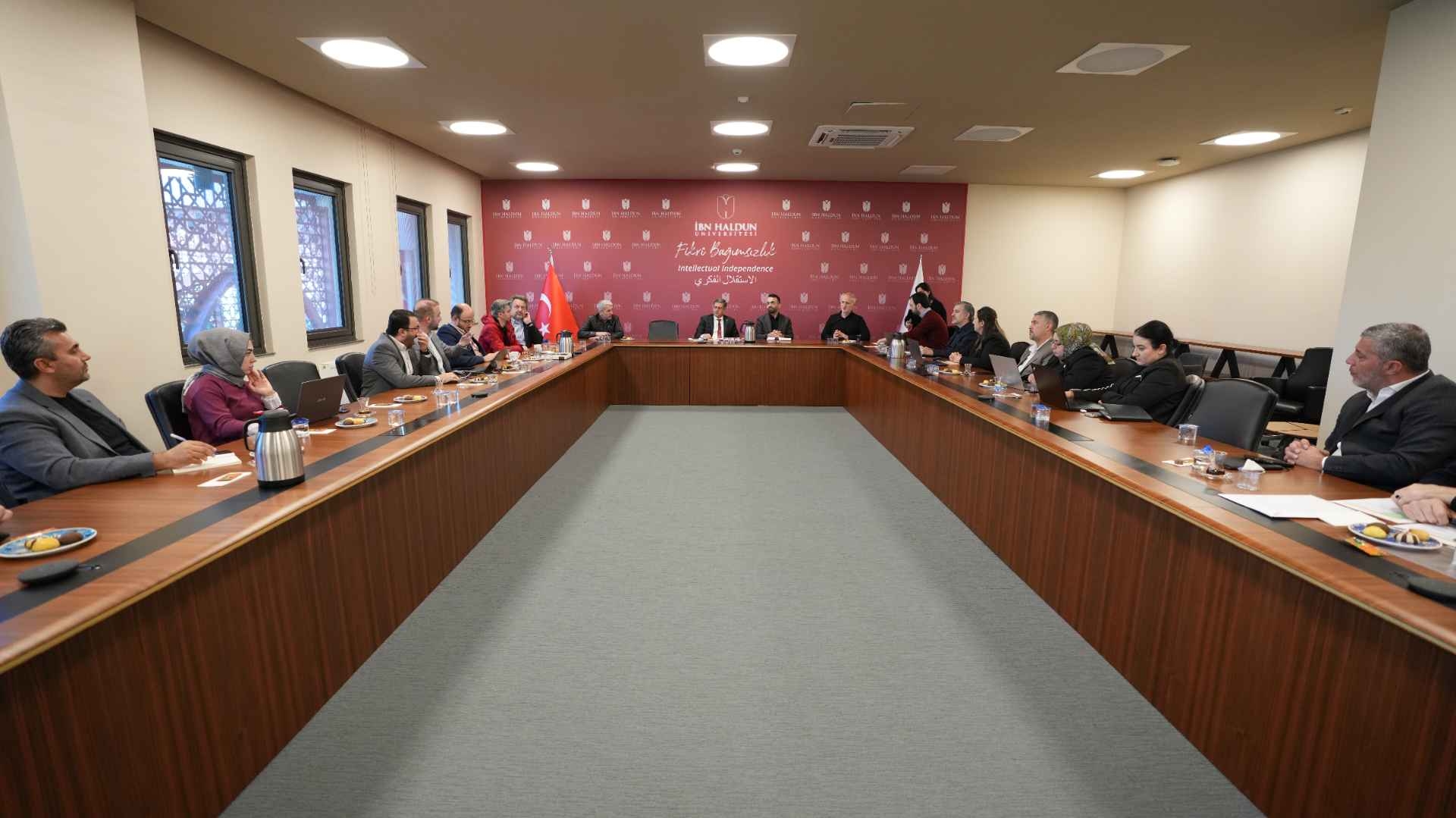 Cooperation Meeting Held Between Ibn Haldun University and Başakşehir Municipality