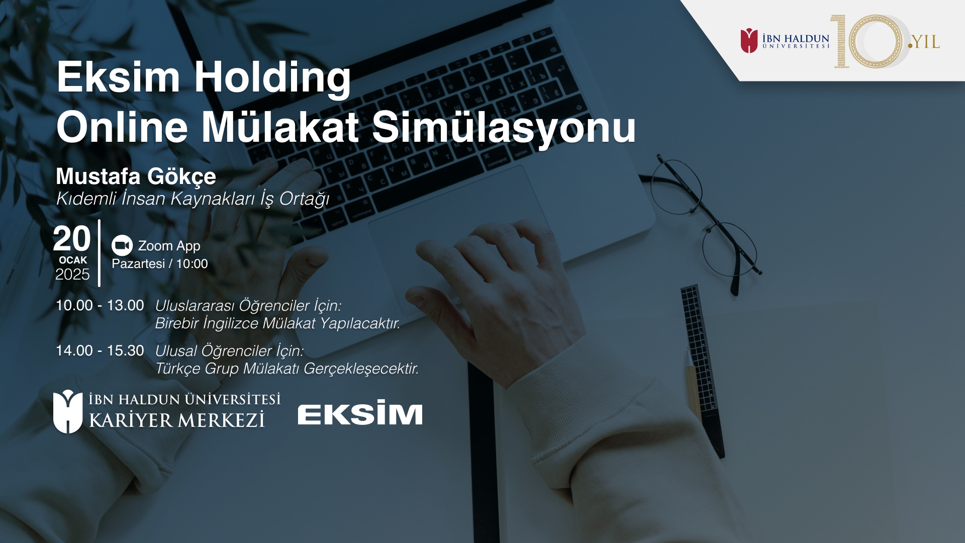 Eksim Holding Online Mock Interview Simulation