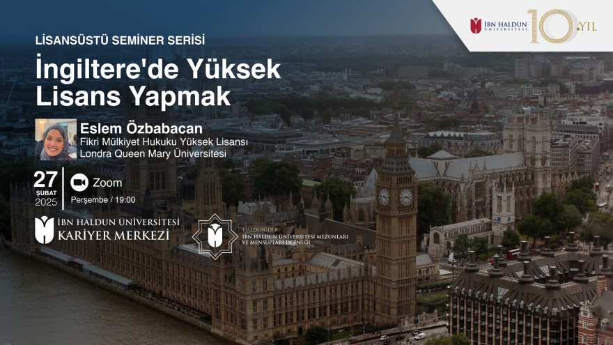 Graduate Seminar Series: Pursuing a Master's Degree in the United Kingdom