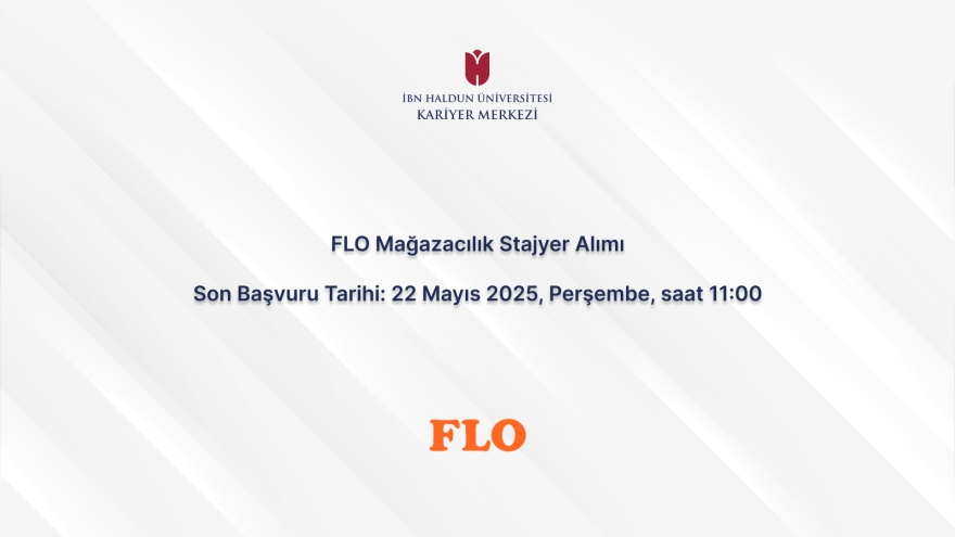 FLO Mağazacılık Internship Recruitment