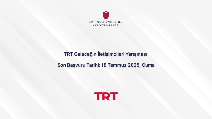 TRT Geleceğin İletişimcileri Yarışması 