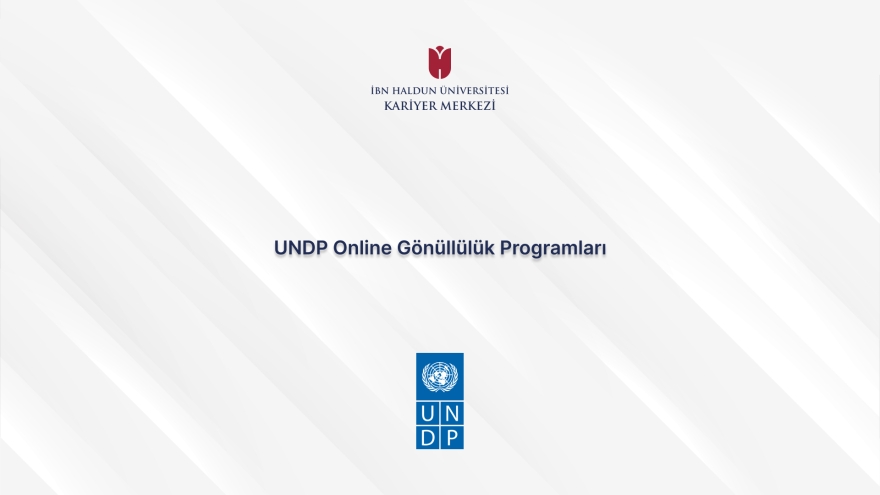 UNDP Online Gönüllülük Programları