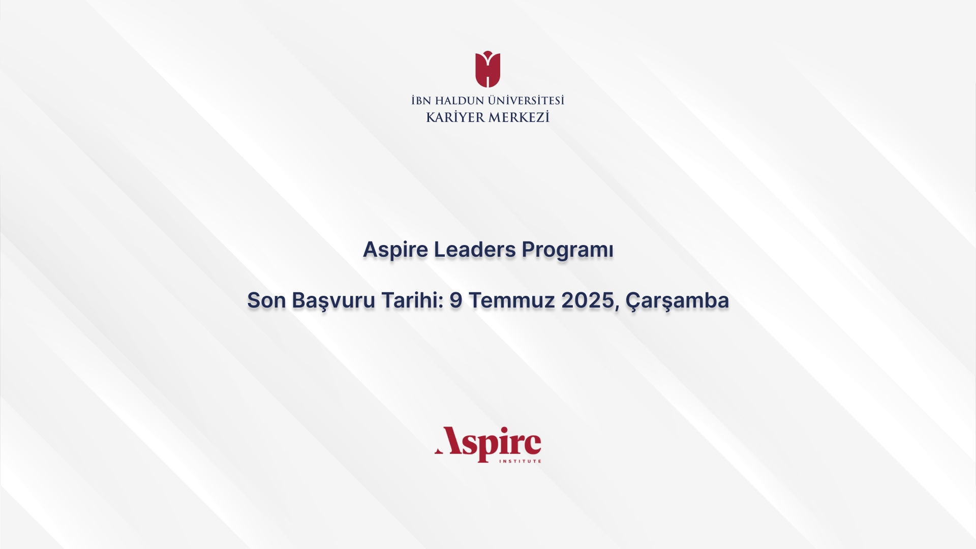 Aspire Leaders Programı