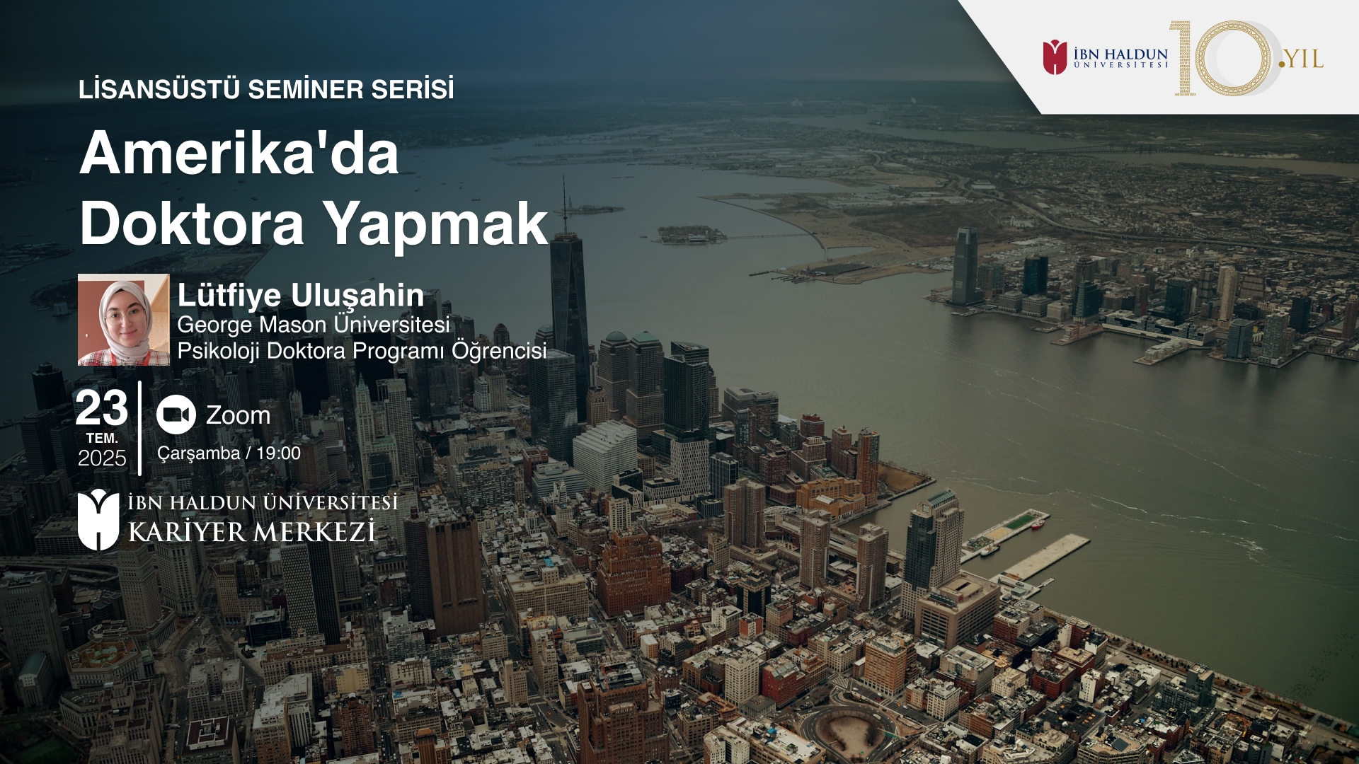 Graduate Seminar Series : Pursuing a PhD in the United States