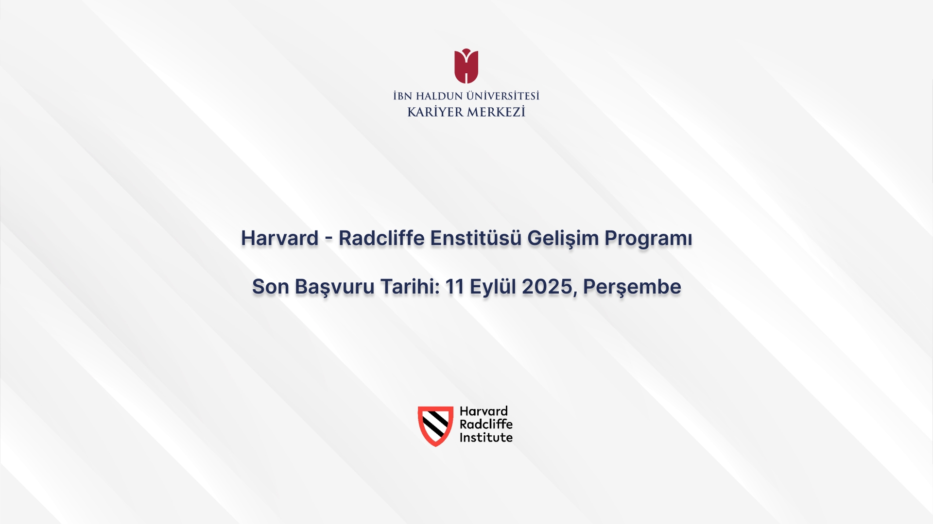 Harvard-Radcliffe Institute Development Program