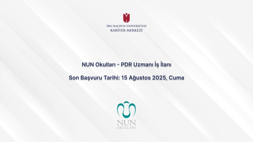NUN Schools – PDR Specialist Position