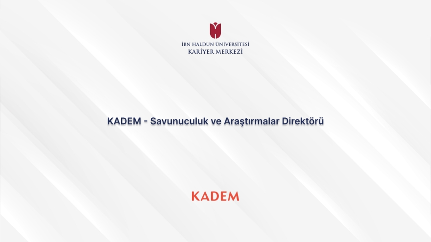 KADEM - Director of Advocacy and Research