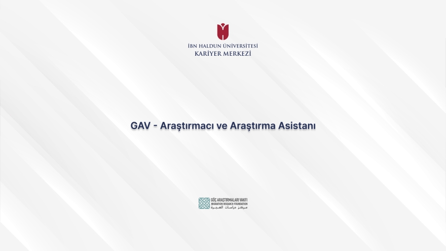 GAV - Researcher and  Assistant