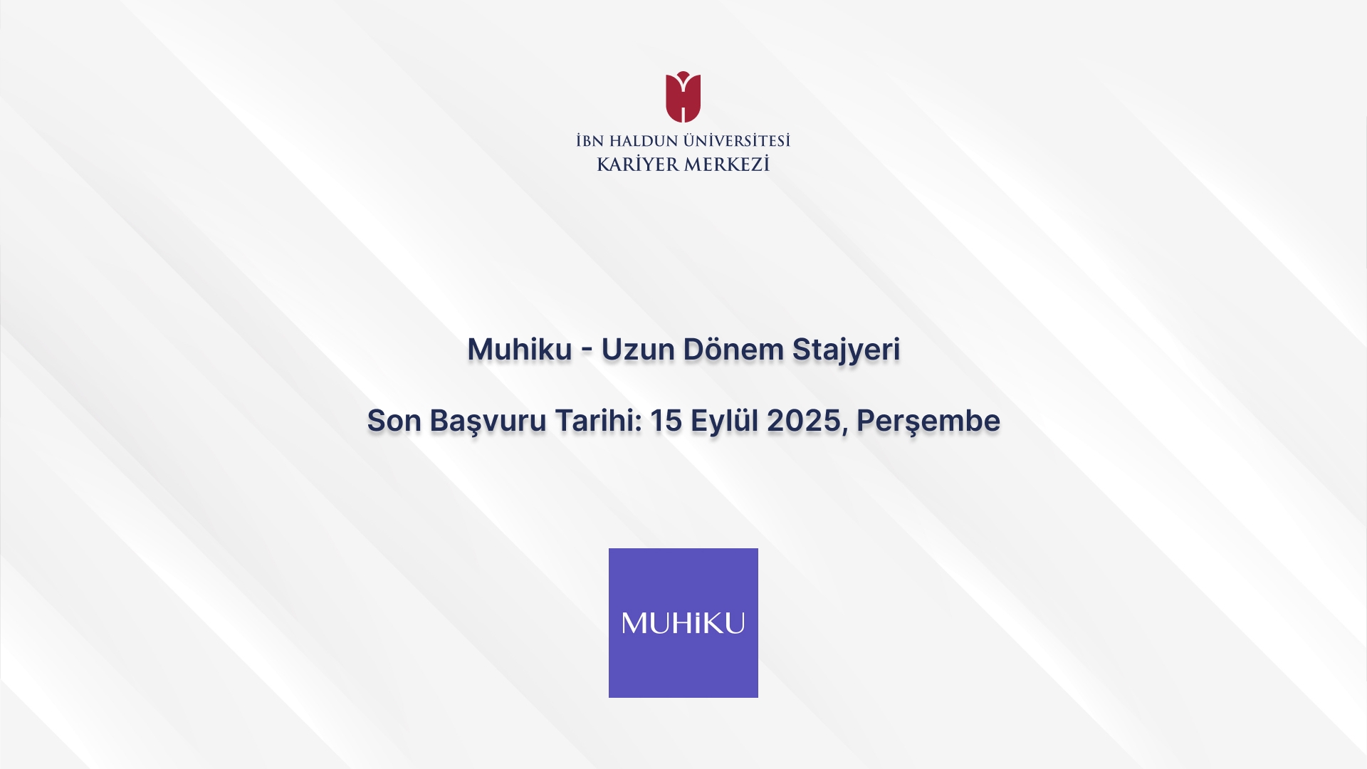 Muhiku - Long-Term Intern