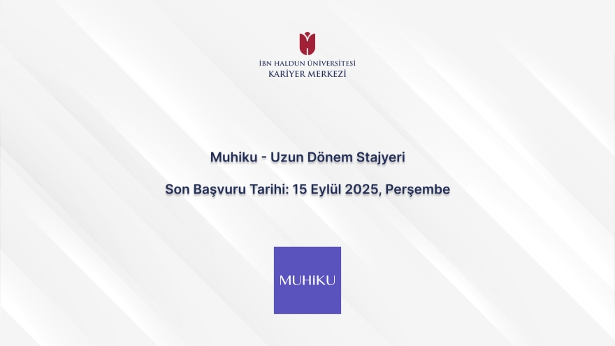 Muhiku - Long-Term Intern
