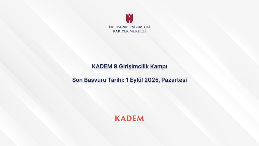 KADEM 9th Entrepreneurship Camp