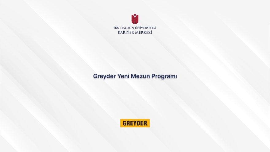 Greyder New Graduate Program