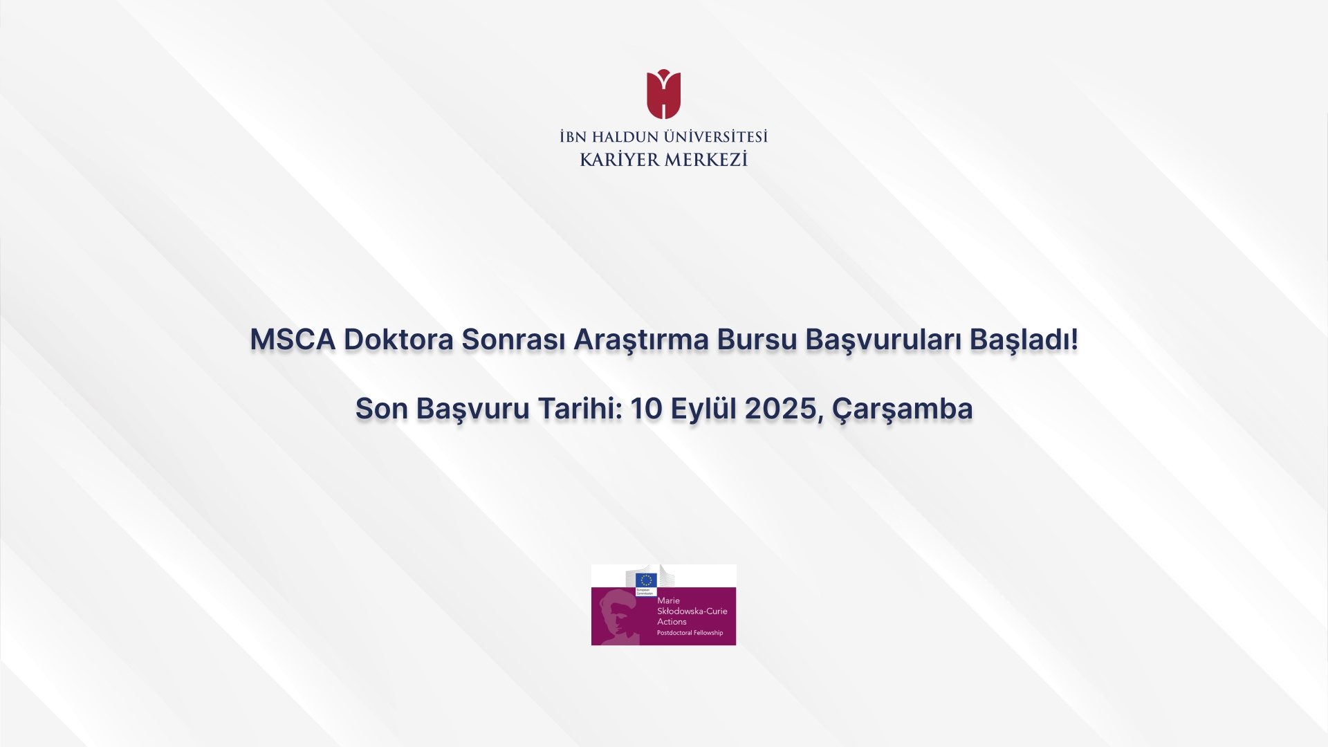 MSCA Postdoctoral Fellowships