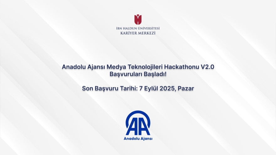 Anadolu Agency Media Technologies Hackathon V2.0 Applications Have Started!