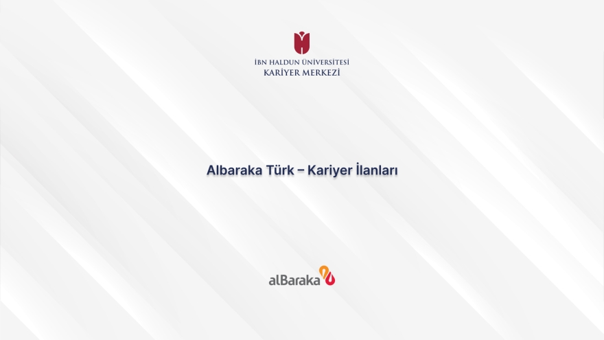 Albaraka Türk – Career Opportunities