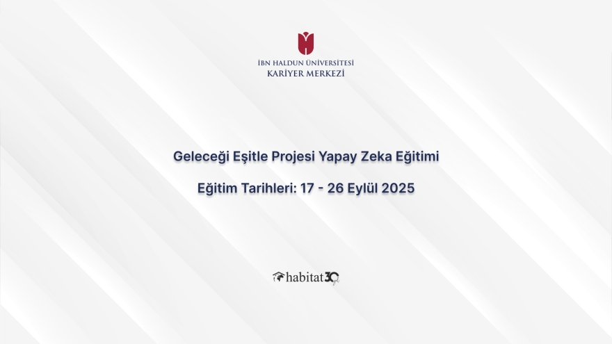 Equalizing the Future Project – Artificial Intelligence Training