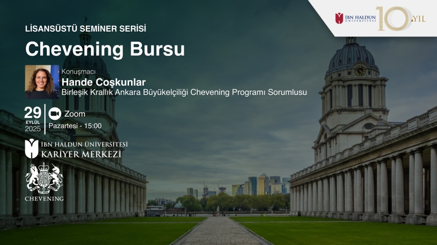 Lisansüstü Seminer Serisi: Chevening Bursu