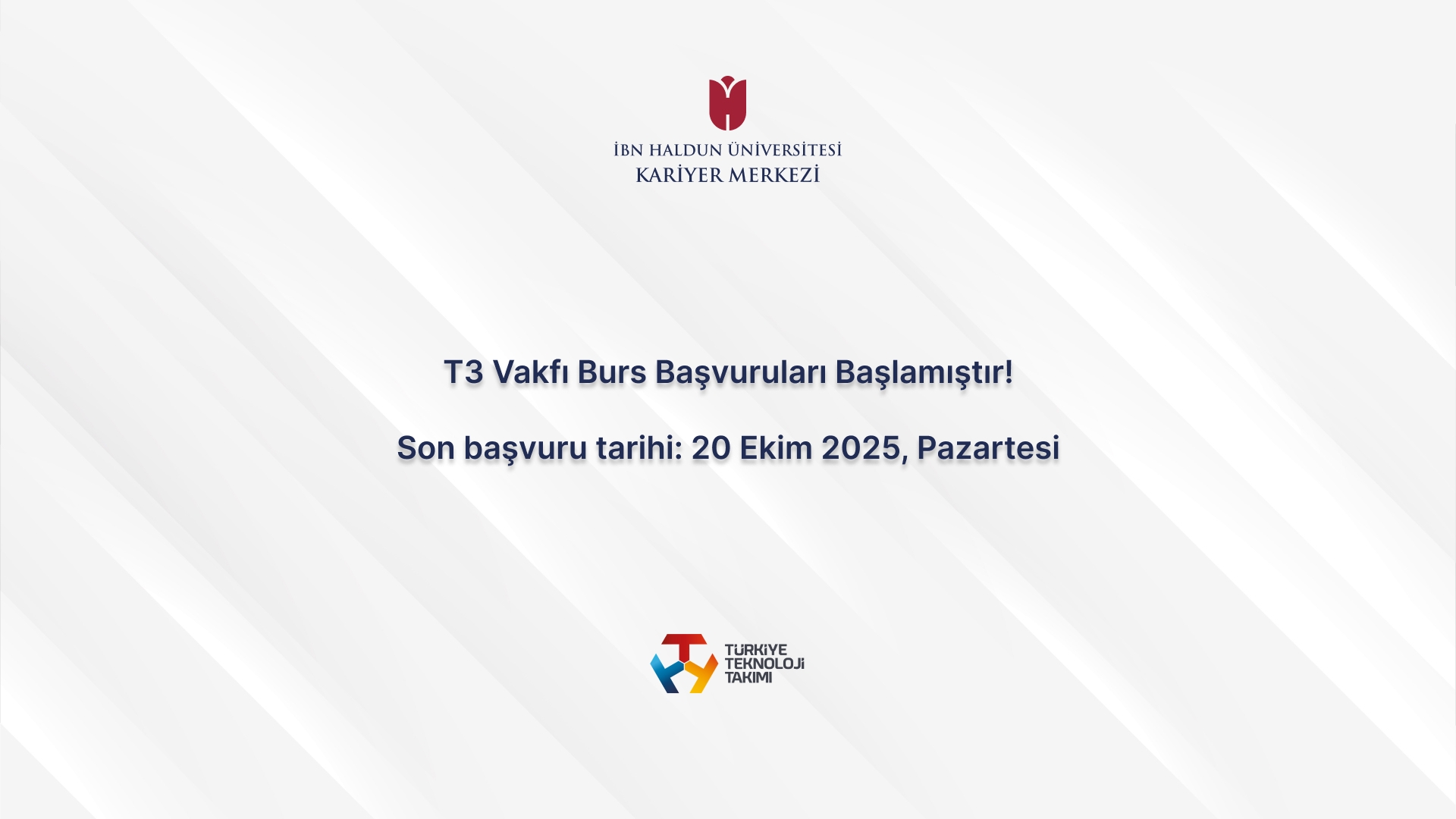T3 Foundation Scholarship Applications Are Now Open!