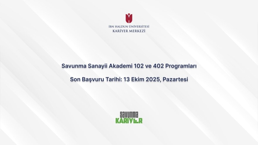 Defense Industry Academy 102 and 402 Programs