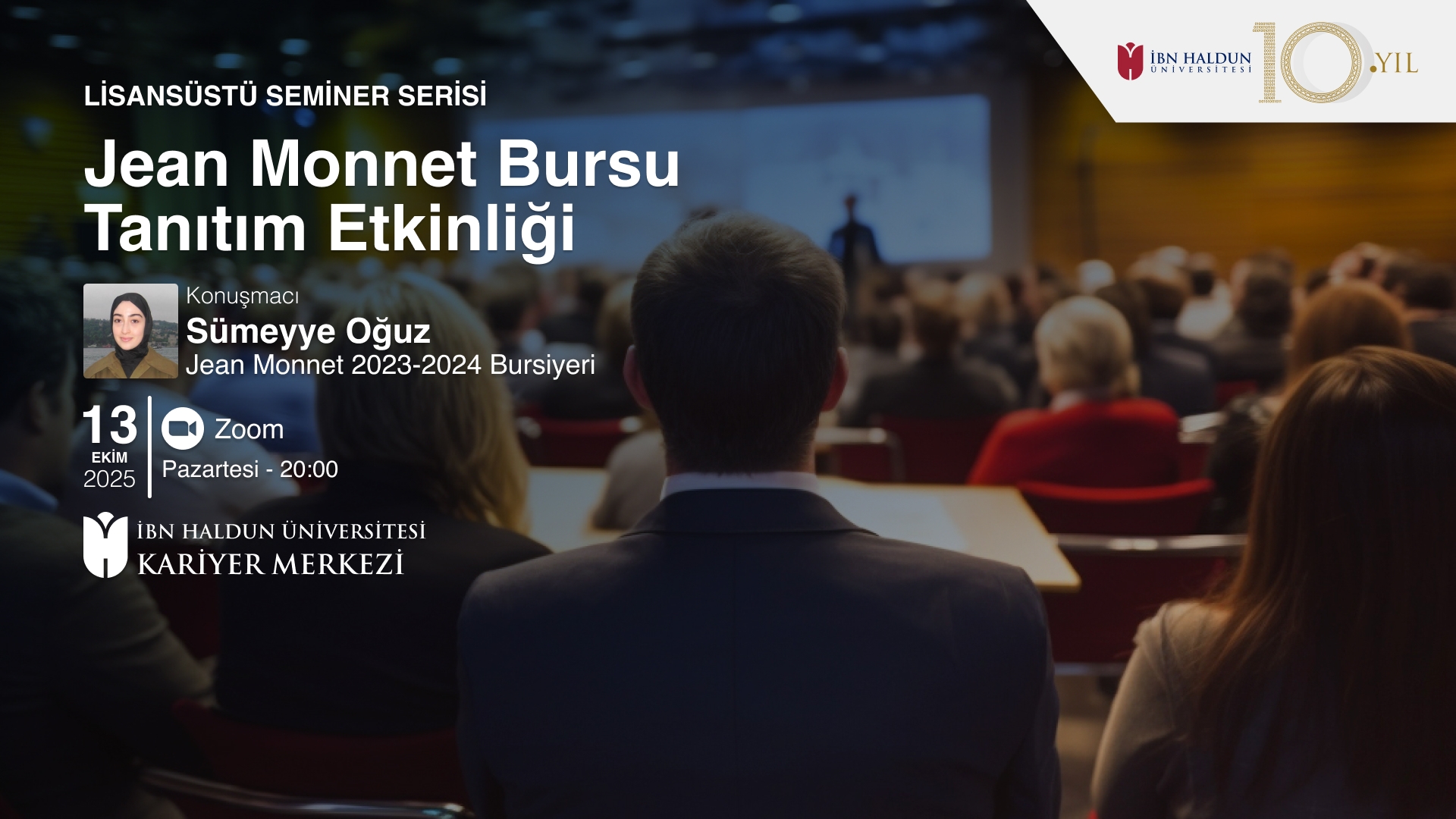 Graduate Seminar Series: Jean Monnet Scholarships Information Event