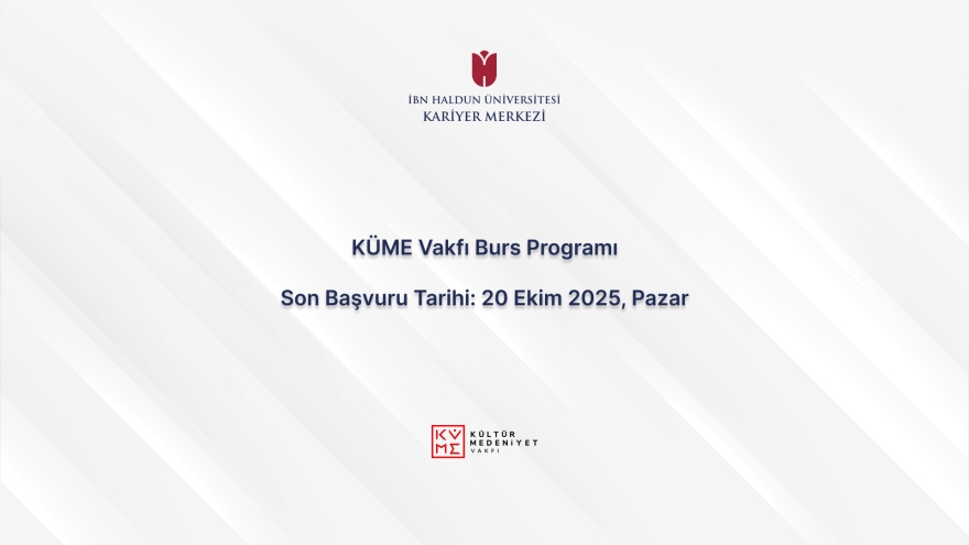 KÜME Foundation Scholarship Program