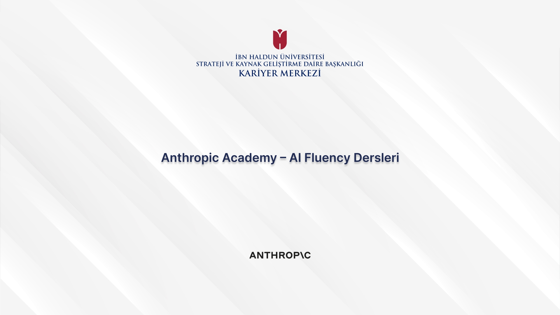 Anthropic Academy – AI Fluency Courses