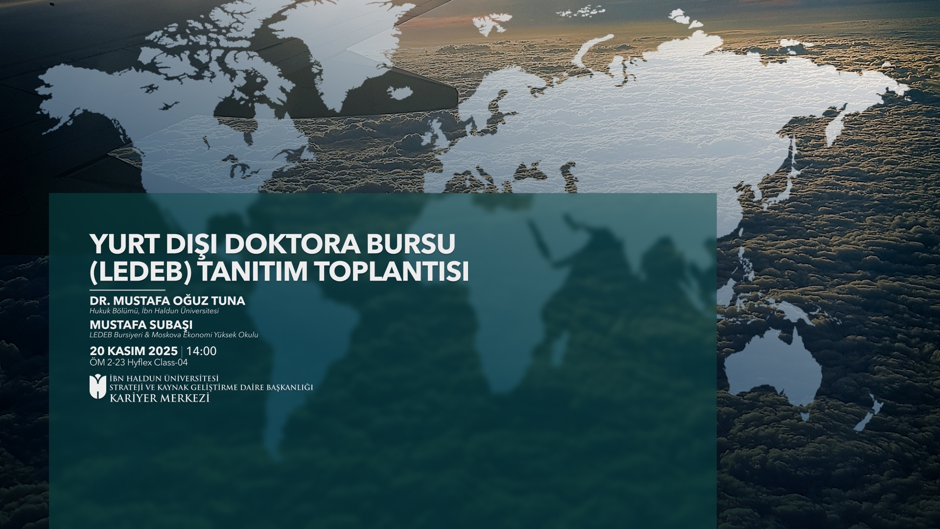 LEDEB Overseas Doctoral Scholarship Info Session