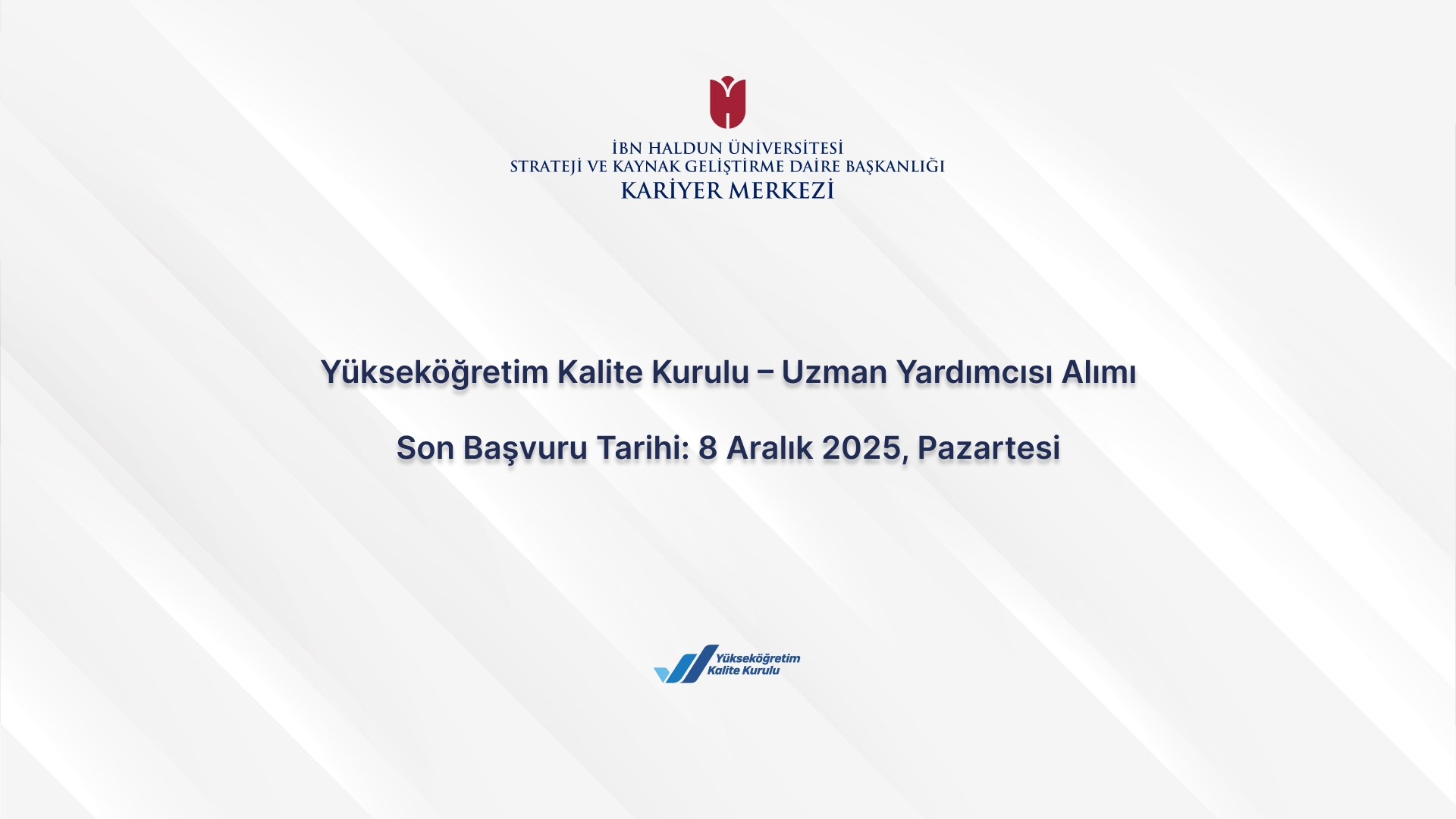 Higher Education Quality Council – Assistant Specialist Recruitment