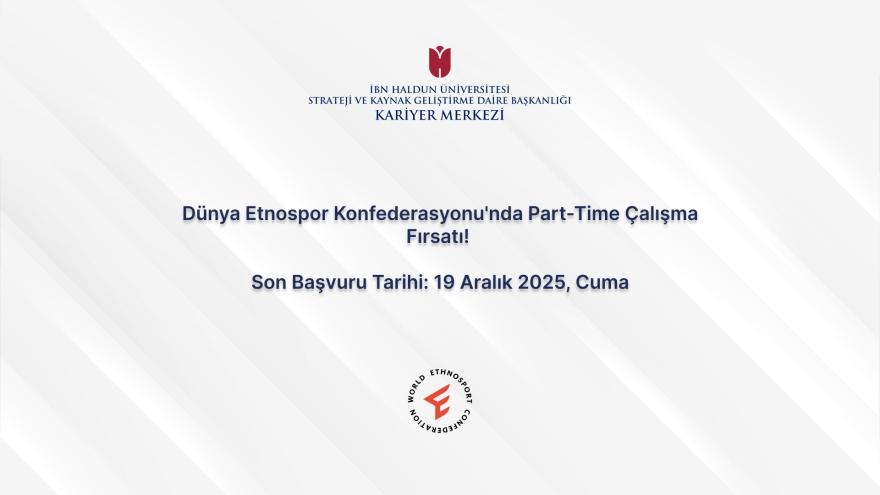 Part-Time Job Opportunity at the World Ethnosport Confederation!