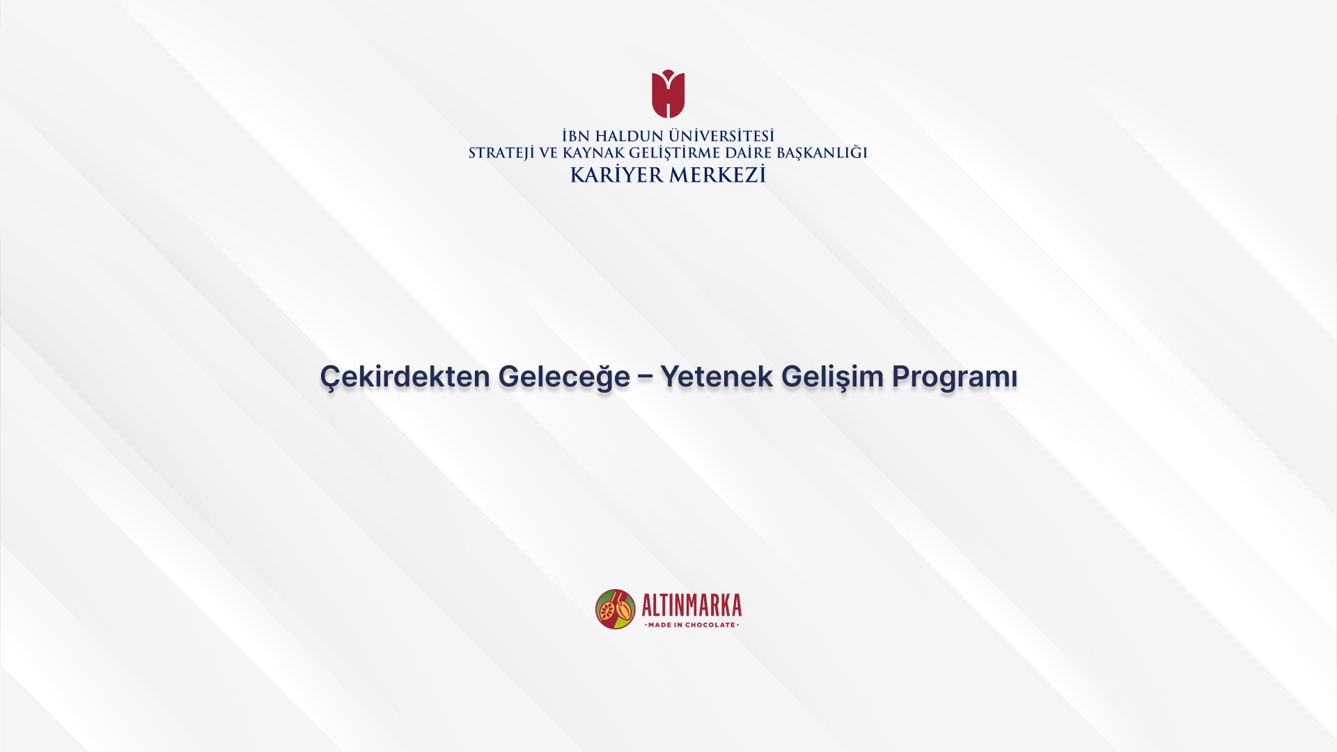 Çekirdekten Geleceğe – Yetenek Gelişim Programı
