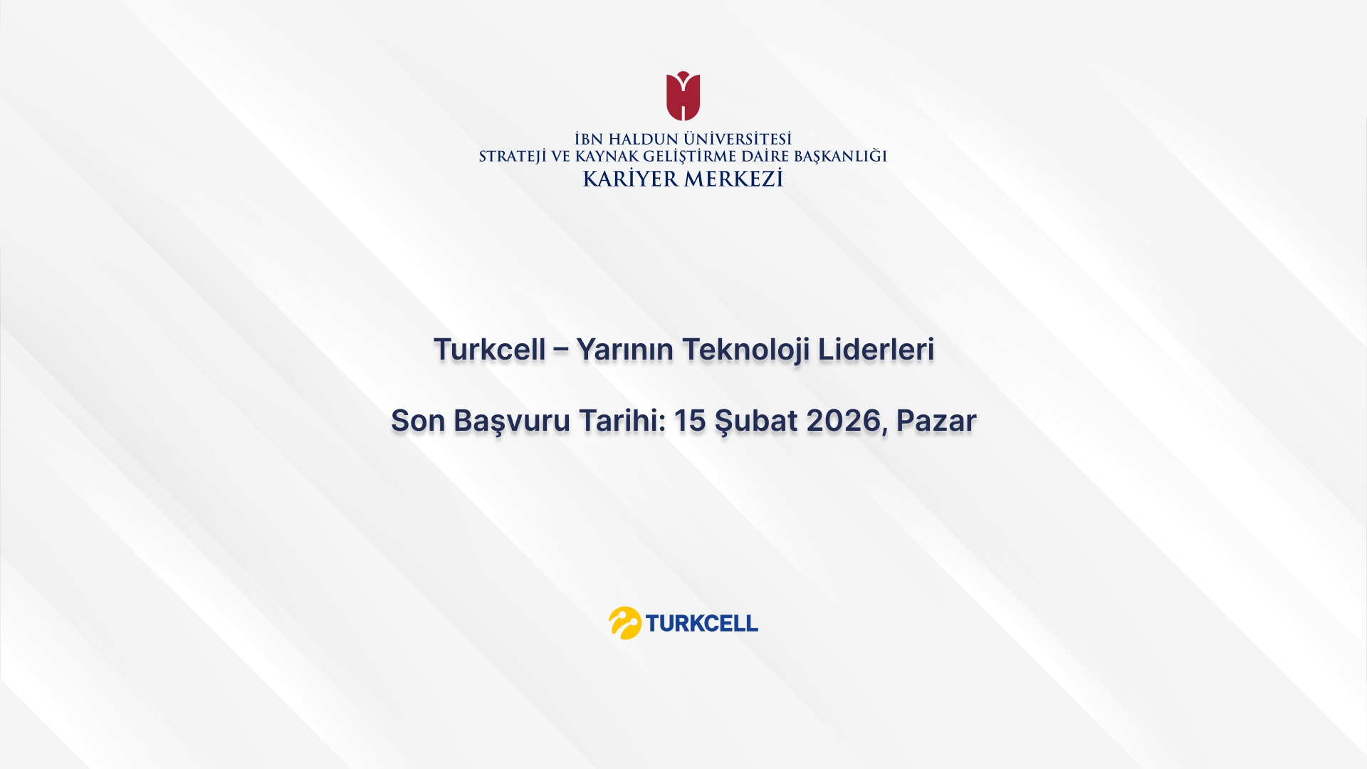 Turkcell – Yarının Teknoloji Liderleri
