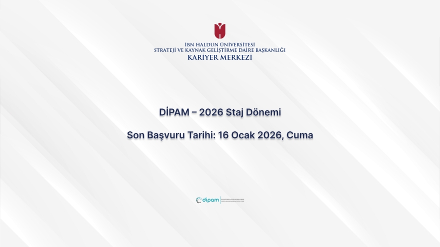 DİPAM – 2026 Internship Program