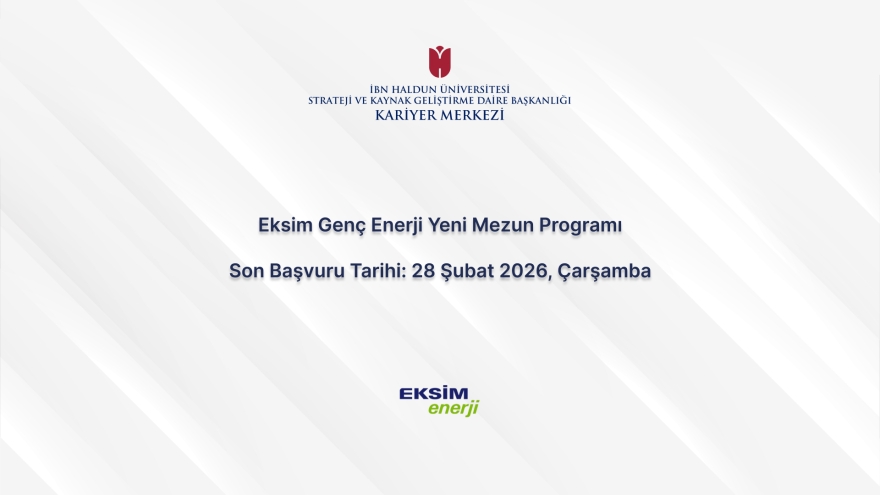 Eksim Genç Enerji Yeni Mezun Programı