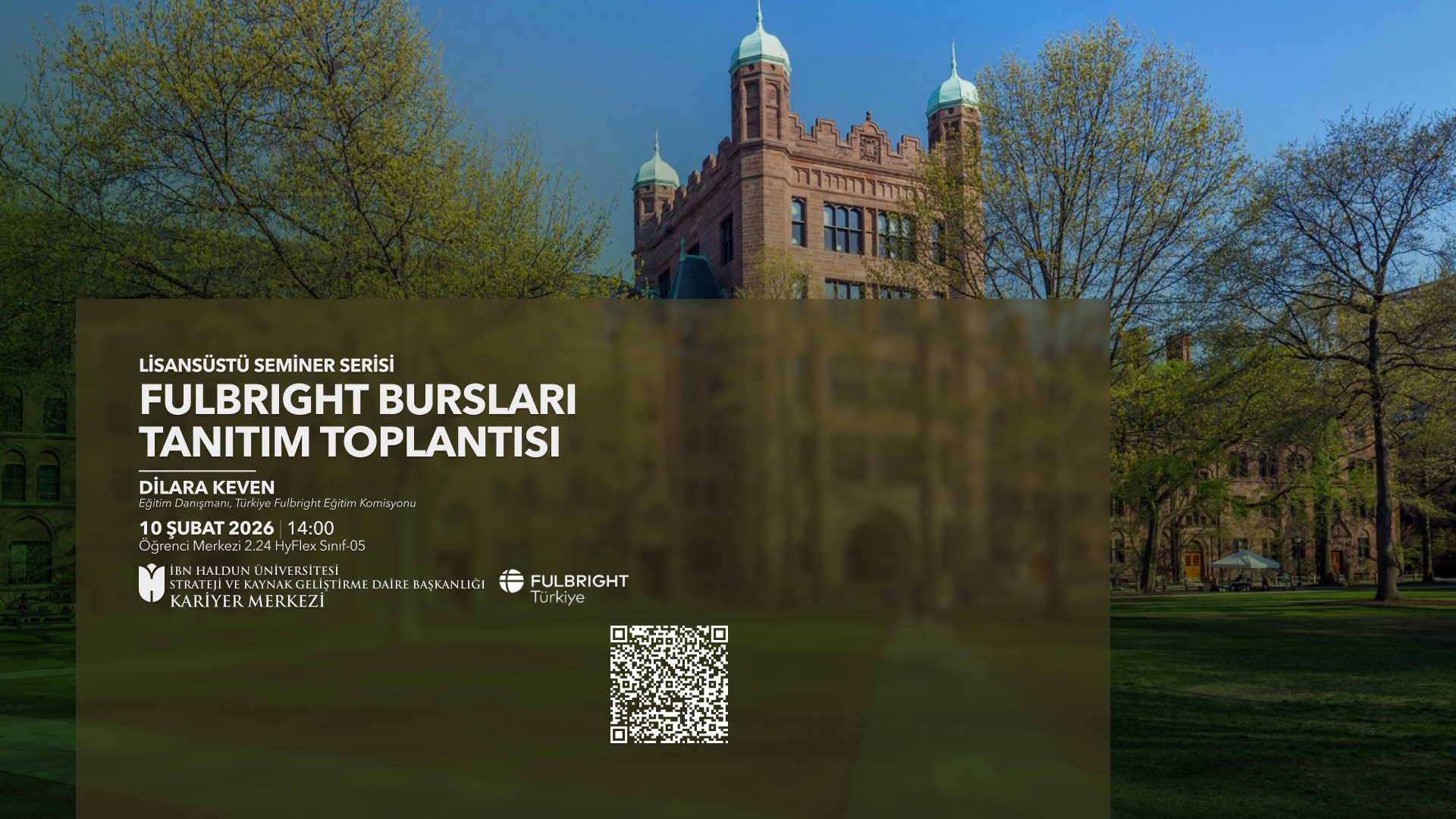 Graduate Seminar Series: Fulbright Scholarships Introductory Meeting