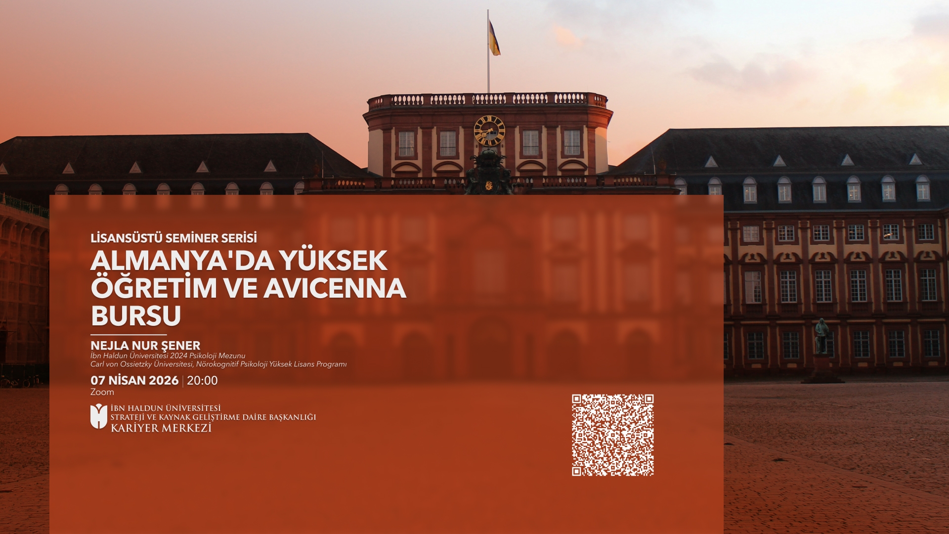 Graduate Seminar Series: Higher Education in Germany and the Avicenna Scholarship