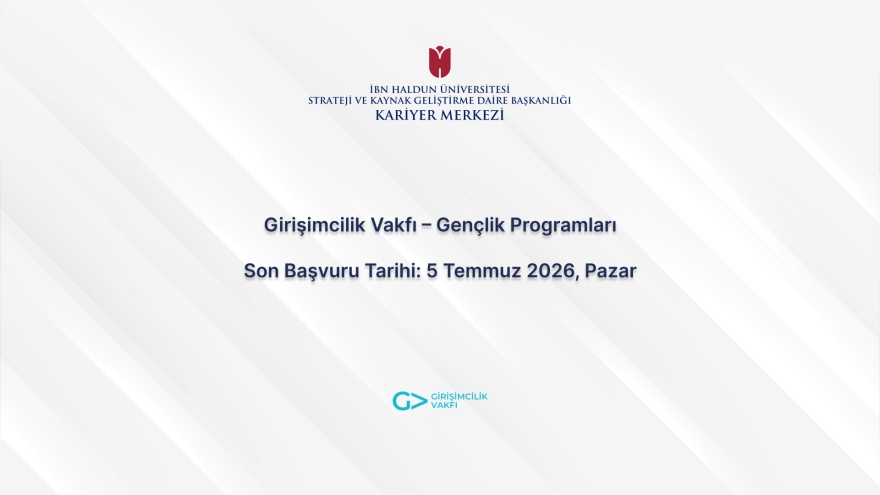 Girişimcilik Vakfı – Gençlik Programları