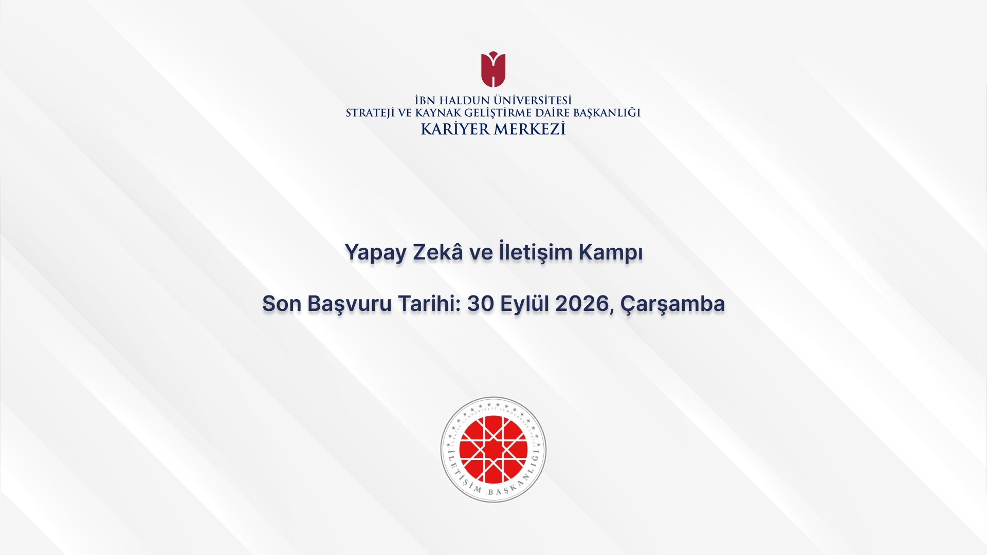 Yapay Zekâ ve İletişim Kampı